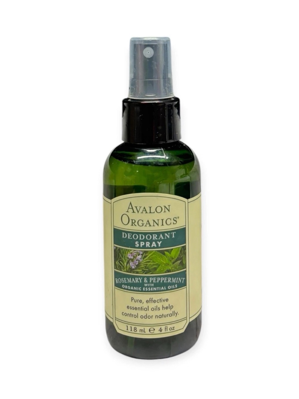Avalon Organics Deodorant Spray Rosemary & Peppermint w/ Essential Oils 4oz